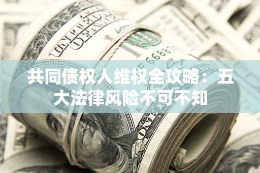 武汉共同债权人维权全攻略：五大法律风险不可不知