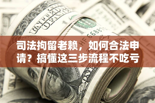 武汉司法拘留老赖，如何合法申请？搞懂这三步流程不吃亏！