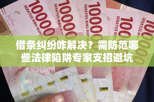 武汉借条纠纷咋解决？需防范哪些法律陷阱专家支招避坑