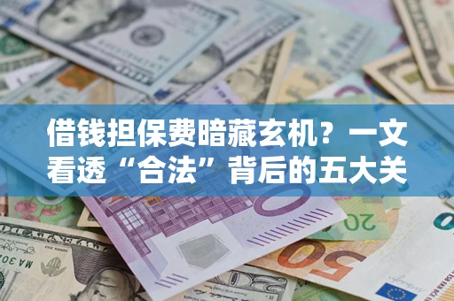 武汉借钱担保费暗藏玄机？一文看透“合法”背后的五大关键陷阱