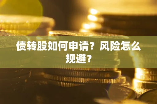 武汉债转股如何申请？风险怎么规避？