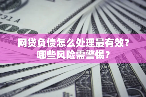 武汉网贷负债怎么处理最有效？哪些风险需警惕？