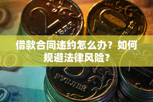 武汉借款合同违约怎么办？如何规避法律风险？